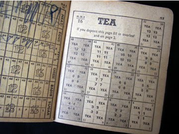 World War 2 tea ration book